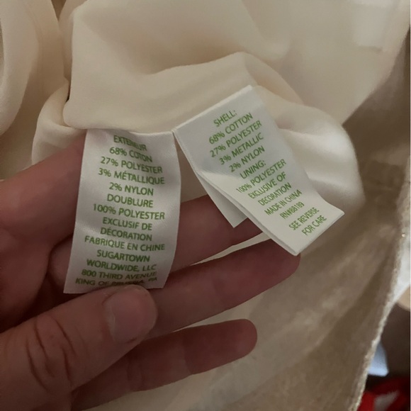 Lilly Pulitzer Dana Shift Gold Metallic Resort Boucle Dress size 8 - Picture 12 of 12